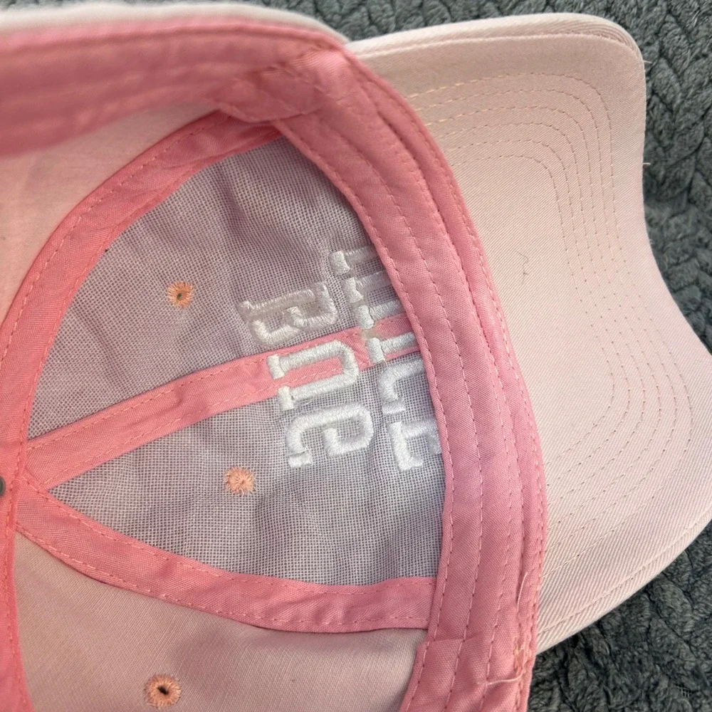 Bug Juice Womens Pink Unbranded Baseball Cap Embroidered Adjustable OSFM